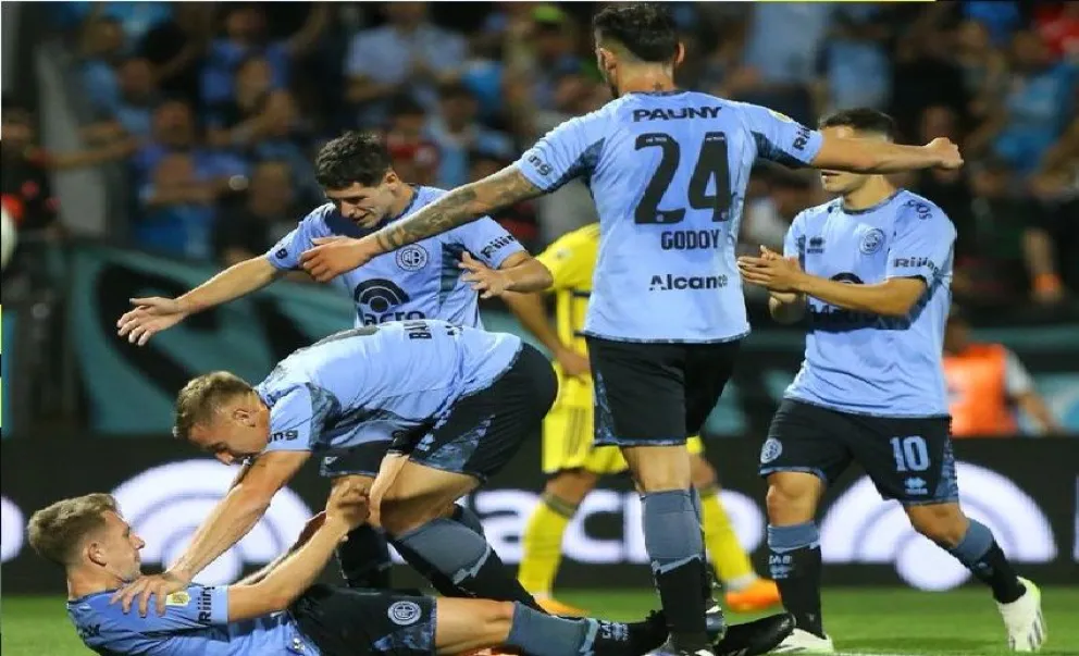 Belgrano venció a Boca en un partido lleno de goles y es líder de la Zona B