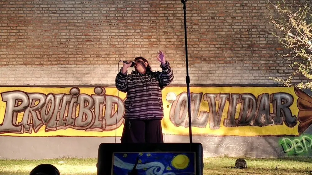 Jou Di Lux finalmente pudo raperar en el Encuentro Plurinacional