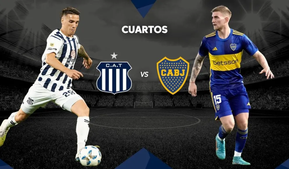 Boca y Talleres se enfrentan por un lugar en las semifinales de la Copa Argentina: hora, TV y formaciones