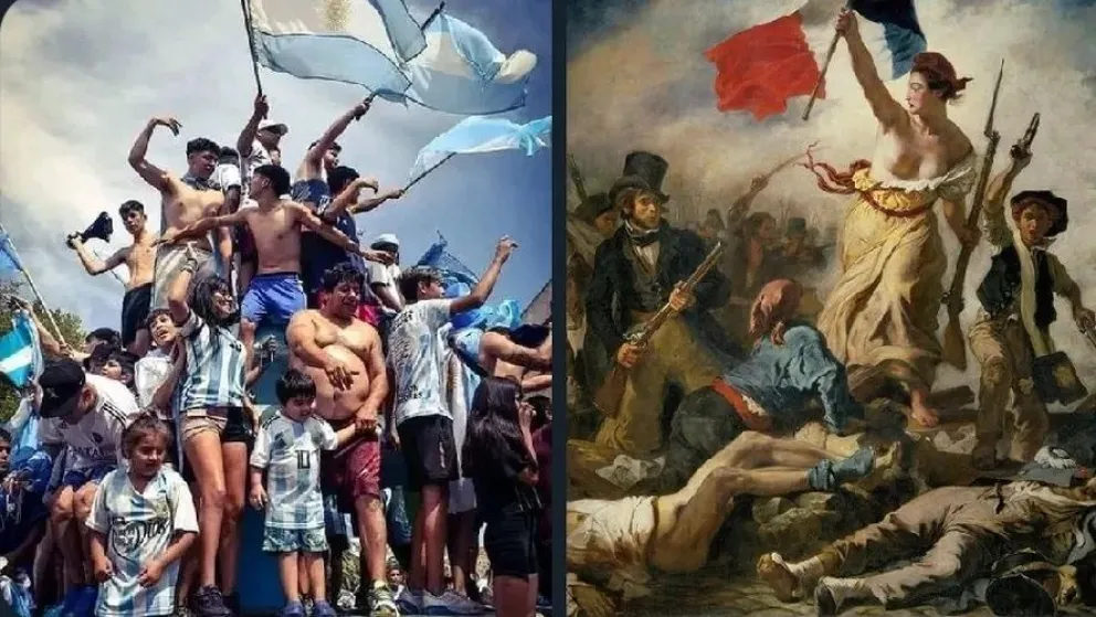 Las fotos mundialistas de Vanesa Schwemmler llegan a Río Colorado