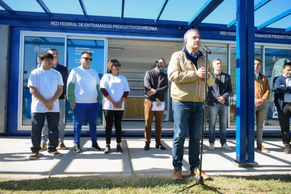 Se inauguró la Despensa Don Zatti en el predio de la Feria Municipal