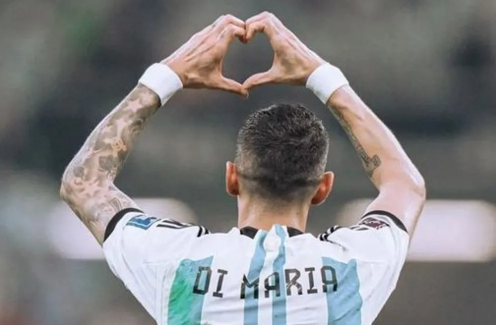 Di María confirmó cuando será su último partido con la camiseta de la Selección