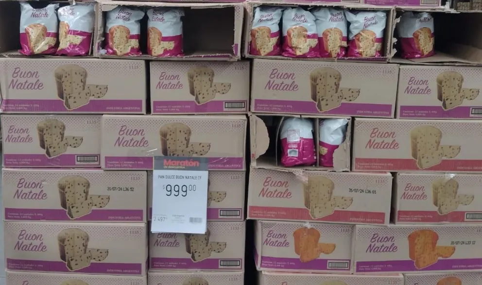 La navidad ya llegó a los supermercados