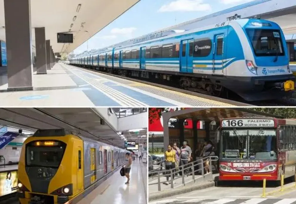 El gobierno anunció la gratuidad para todo el transporte de jurisdicción nacional el próximo domingo 