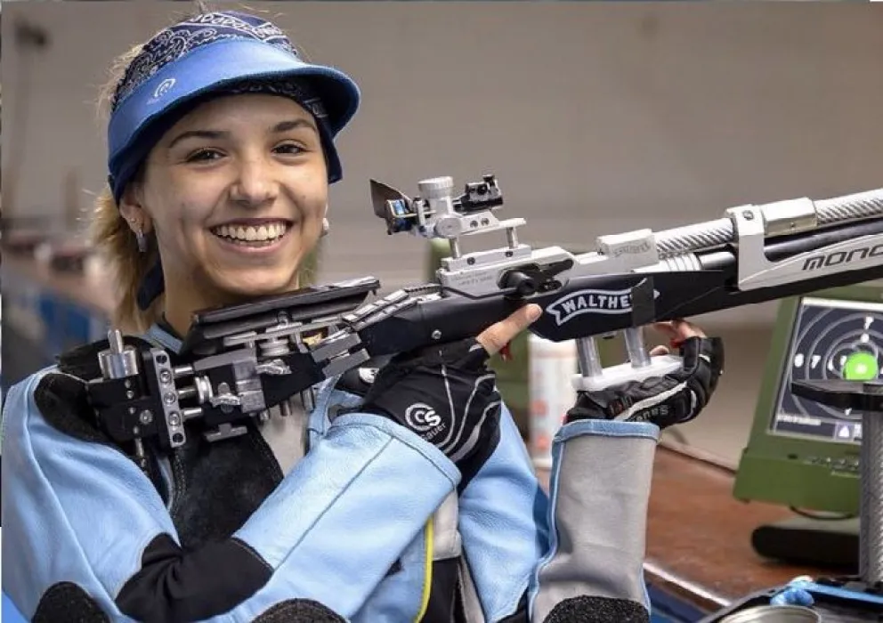 Fernanda Russo, es la primera medallista Argentina en los Panamericanos y se clasificó a los Juegos Olímpicos