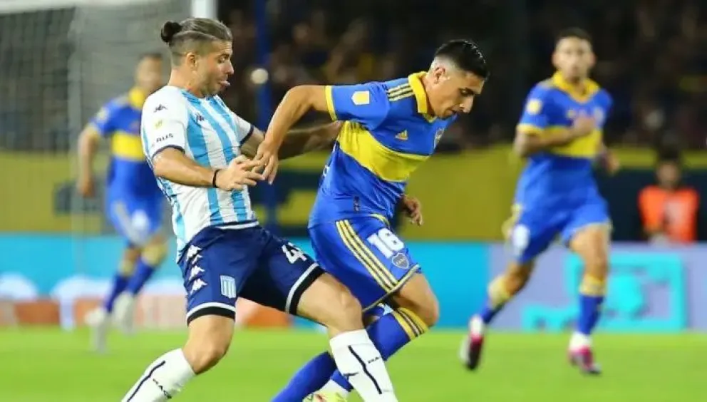 Racing recibe a Boca por la Copa de la Liga: hora, TV y formaciones