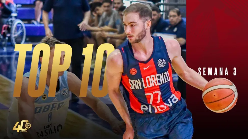 Un talento de la Comarca hizo la mejor jugada de la semana del básquet nacional