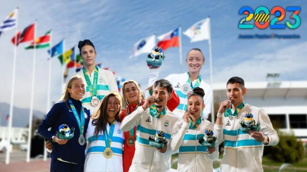 Argentina brilla en los Juegos Panamericanos de Santiago: cuántas medallas tenemos
