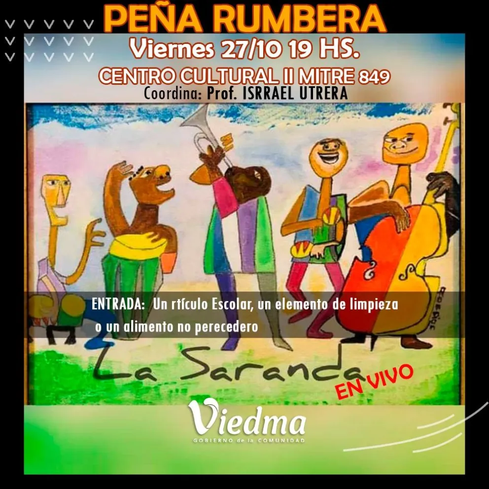Peña Rumbera a todo ritmo en el Centro Cultural II