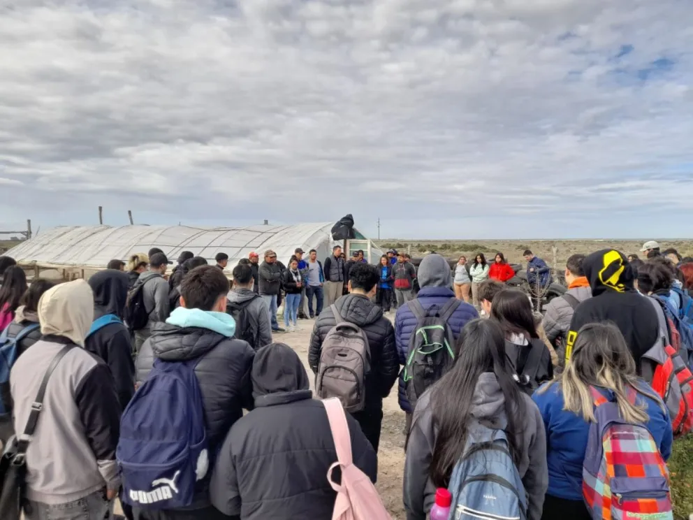 Estudiantes y trabajadores de la economía popular trabajaron codo a codo en “El Vivero”
