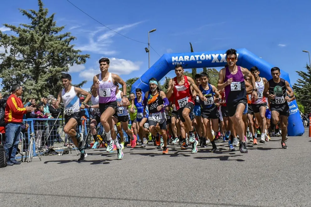 Silvia González Victorica y Joaquín Tripailao triunfaron en de la Maratón Stilo