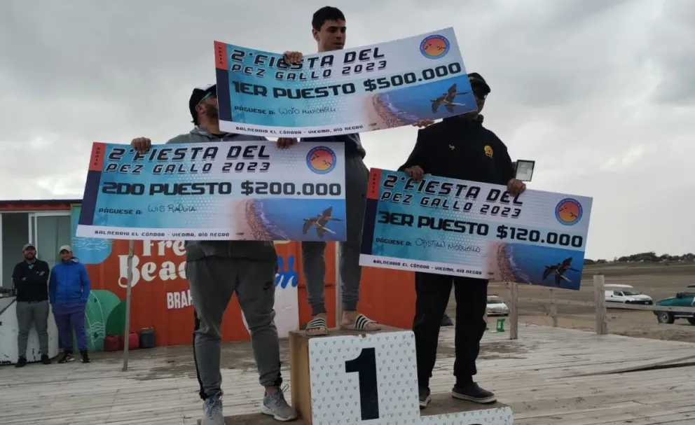 Minichelli se alzó con el premio mayor en la segunda edición de la Fiesta del Pez Gallo 