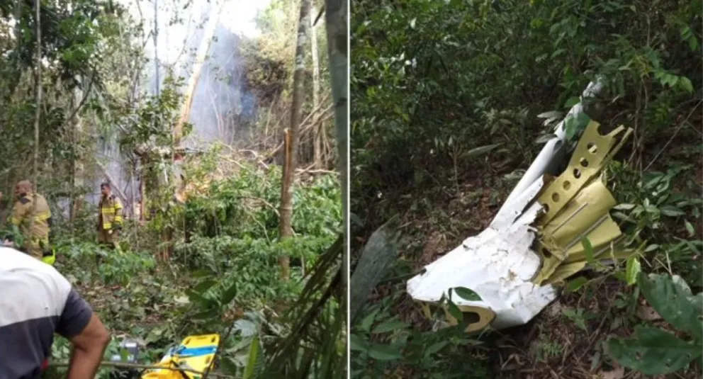 Tragedia aérea: 12 muertos en accidente de avioneta en la Amazonia