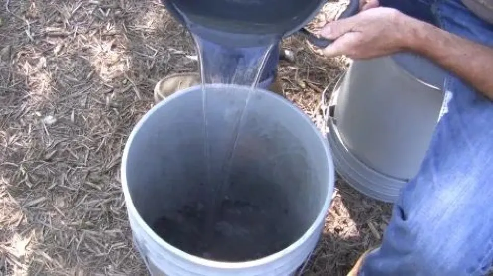 Conmoción: una beba de un año se ahogó al caer dentro de un balde con agua de lluvia