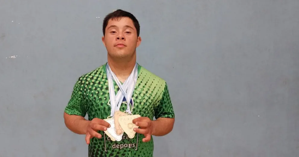 Jeremías Loza Moreno es campeón argentino en dos disciplinas