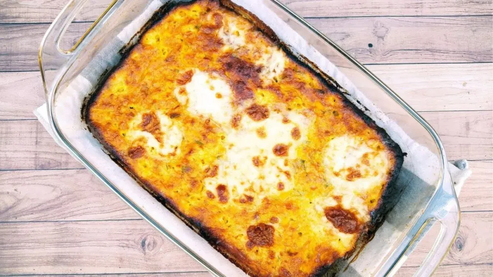 Para tu próximo almuerzo: pastel de choclo, cebolla y queso