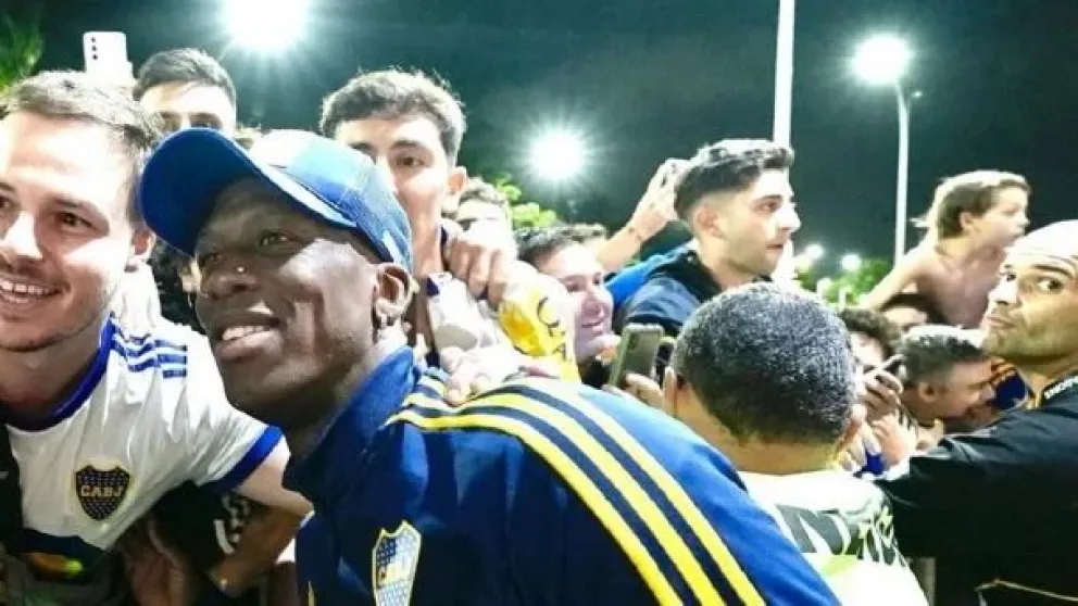 Boca desembarcó en Río de Janeiro para la gran final de la Copa Libertadores