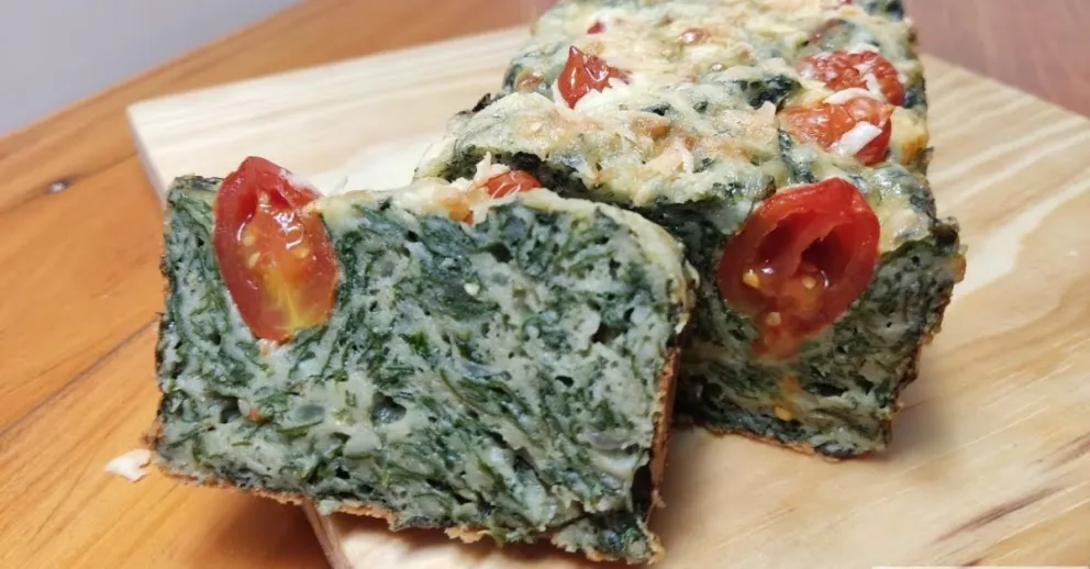 Budín de espinacas y ricota: un plato saludable y sabroso