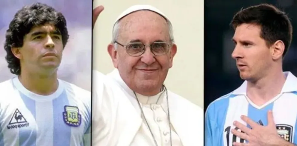 La sorprendente elección del papa Francisco: ¿Messi o Maradona? 