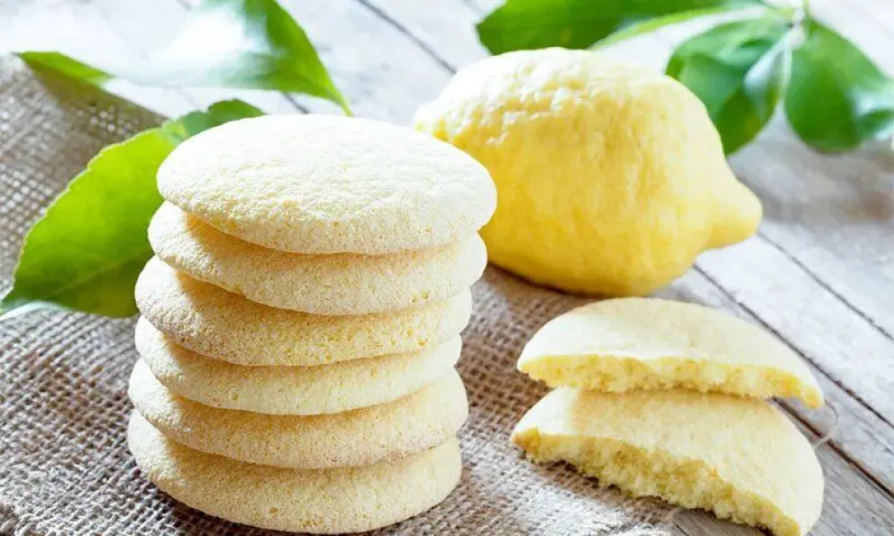 Un clásico que no falla: galletitas de limón para el mate