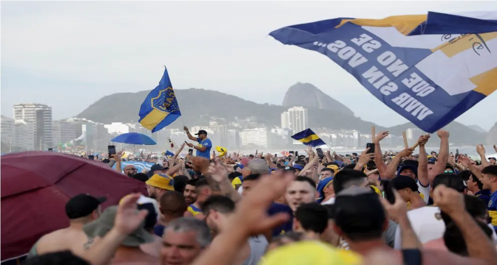 Locura total por Boca en Rio de Janeiro: miles de hinchas se convocan a menos de 24 horas para la final