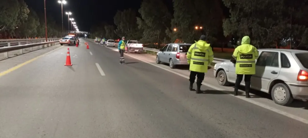 Hubo una cacería de borrachos al volante en Viedma