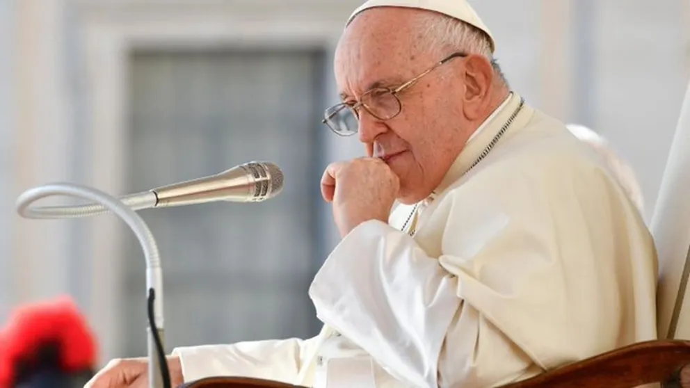 "No estoy bien de salud": el papa Francisco se disculpó por no poder leer un discurso