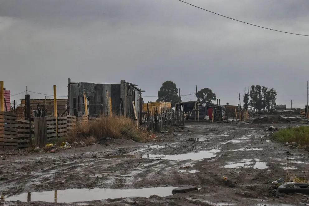 Así quedaron los barrios periféricos por la copiosa lluvia 