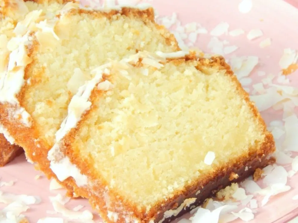 Mini budín de limón con coco: sin gluten e ideal para el mate