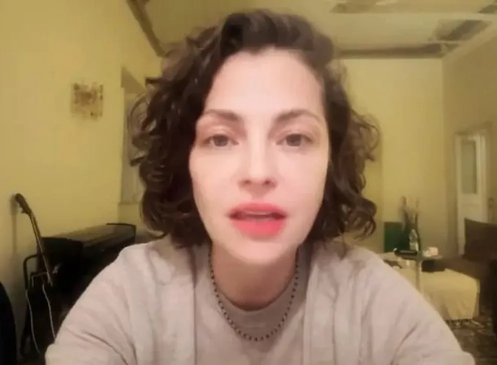 El contundente video que grabó Dolores Fonzi contra Javier Milei