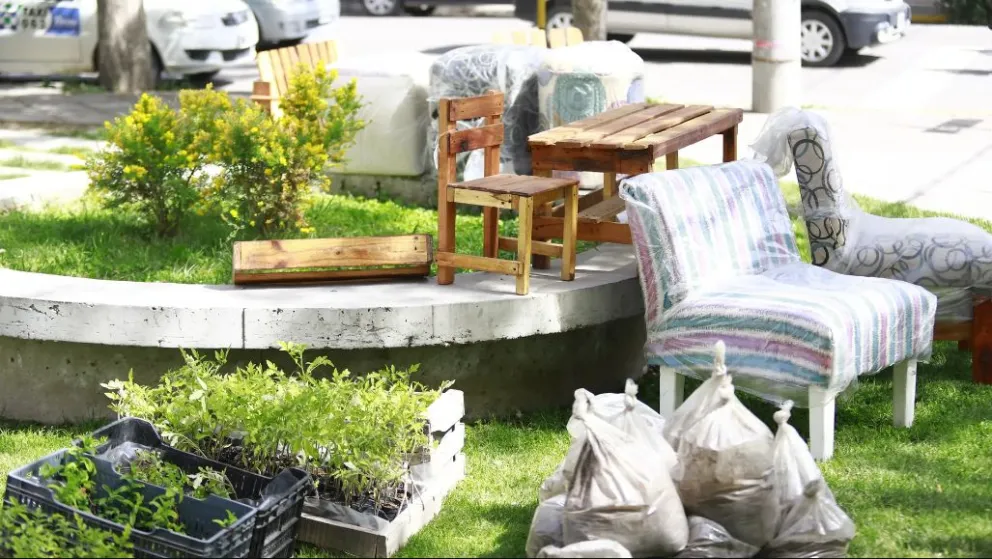 Para fortalecer la salud mental, manos que trabajan mostraron su productos