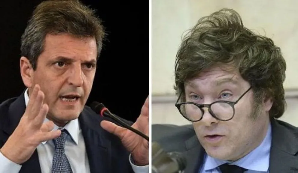 Massa lidera las encuestas camino al balotaje frente a Milei