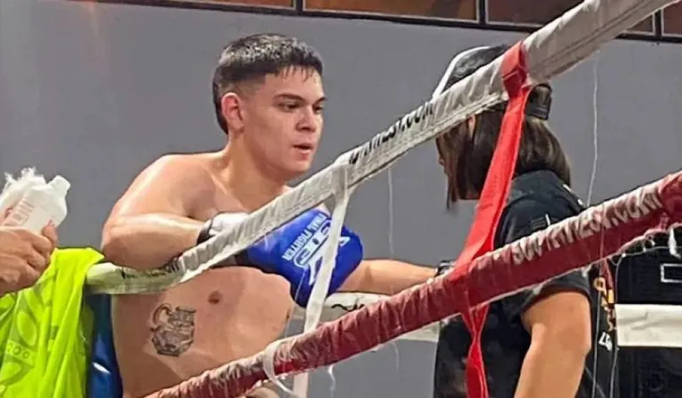 Joven peleador de Kickboxing de Roca viajará a Chaco por un título internacional