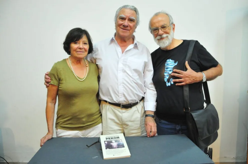 Minetti recreó la historia presentando su libro “Mi encuentro con Perón”