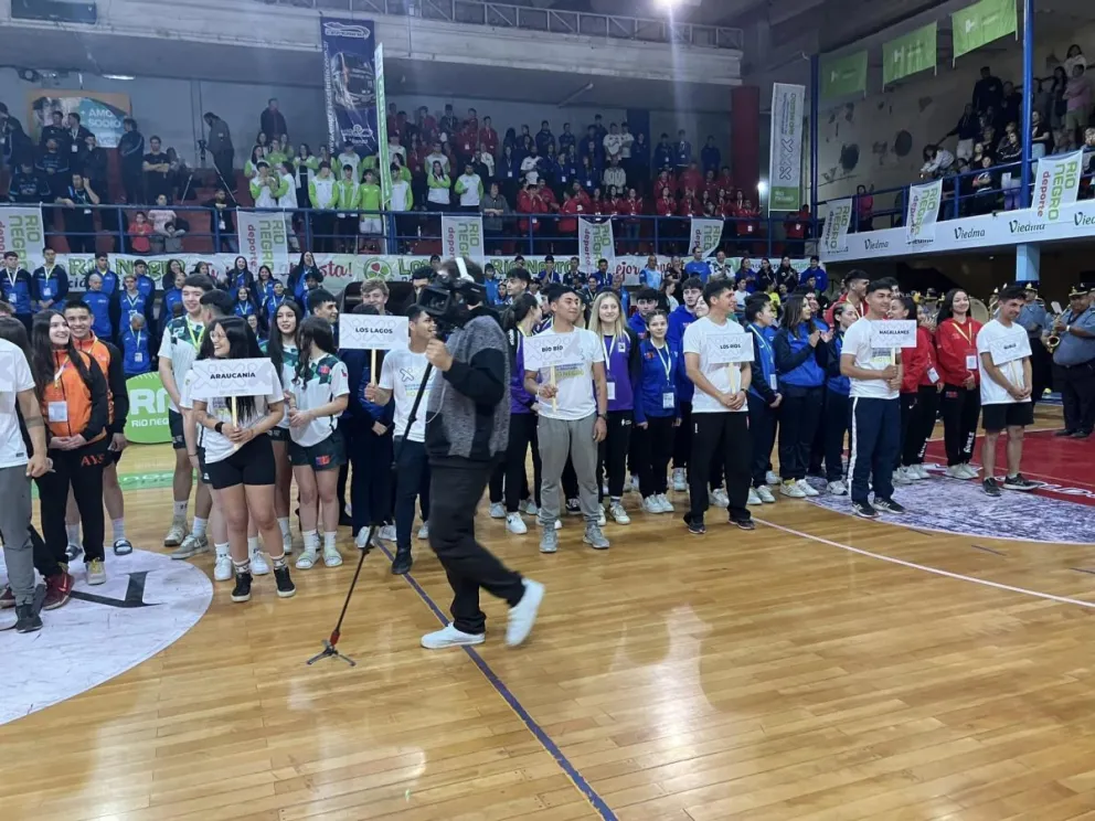 Quedaron inaugurados los Juegos de la Araucanía 2023