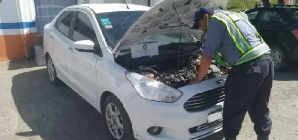 Secuestraron un auto gemelo en un control vehicular