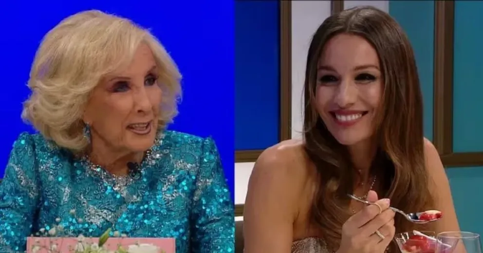 La inesperada pregunta de Mirtha Legrand que descolocó a Pampita