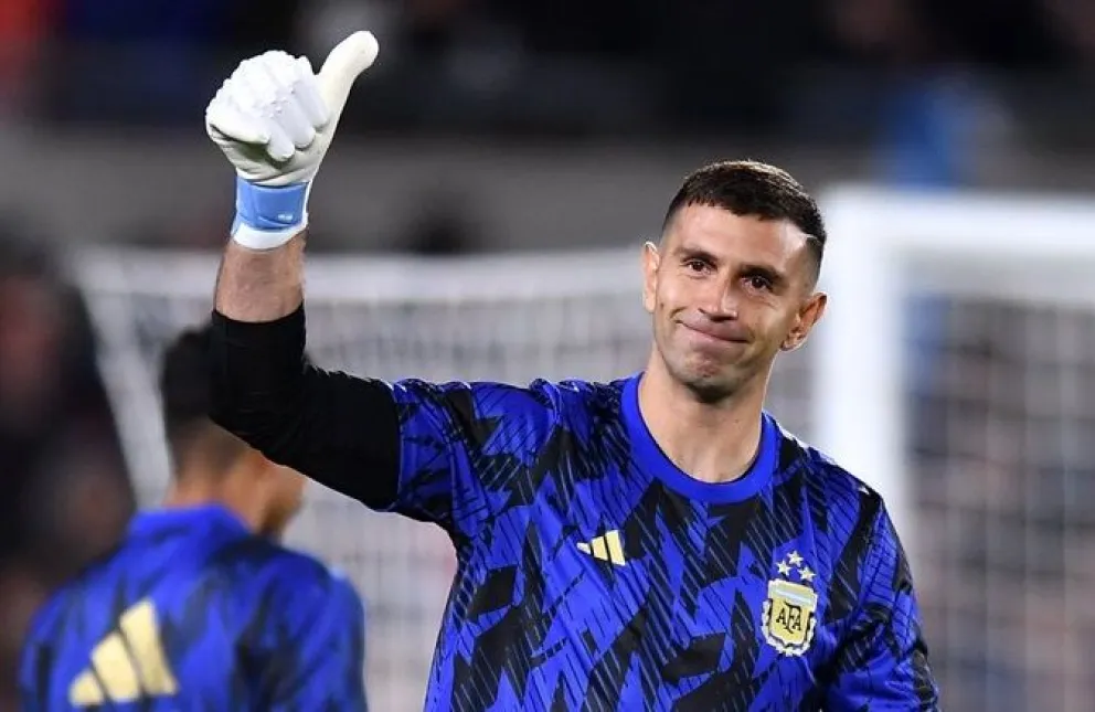 Emiliano Martínez y la ilusión de jugar por primera vez en La Bombonera