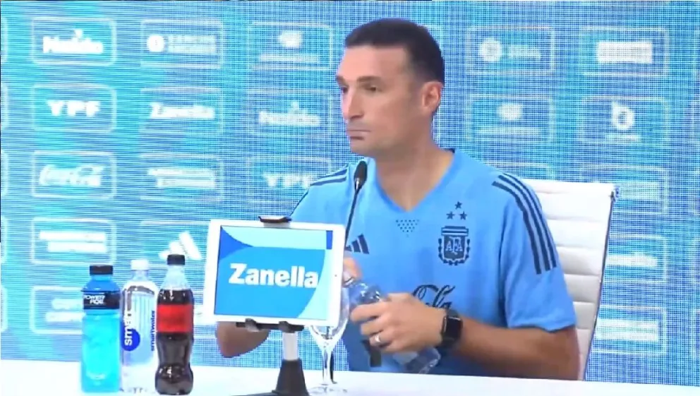 Scaloni se refirió al doping de “Papu” Gómez y la no convocatoria a Garnacho