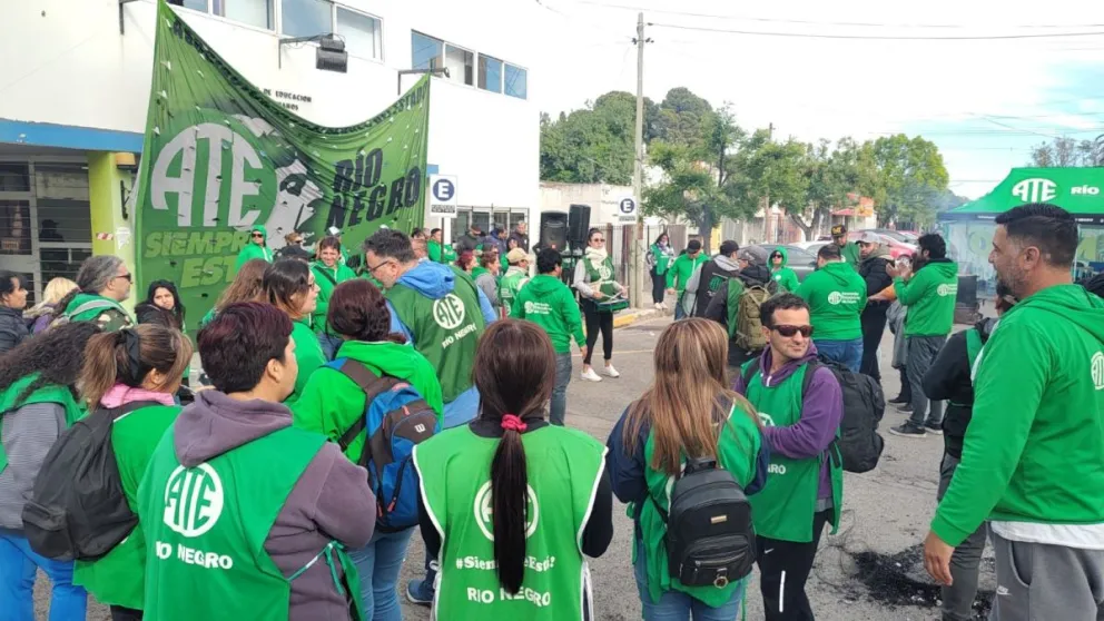 ATE reclama en el Ministerio de Educación