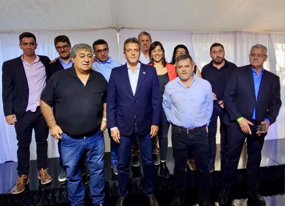 Massa valoró el apoyo del radicalismo rionegrino