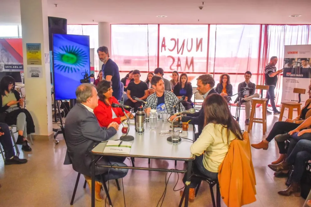 Pesatti en la UNRN: "Solo la democracia es el camino hacia una Argentina más justa"