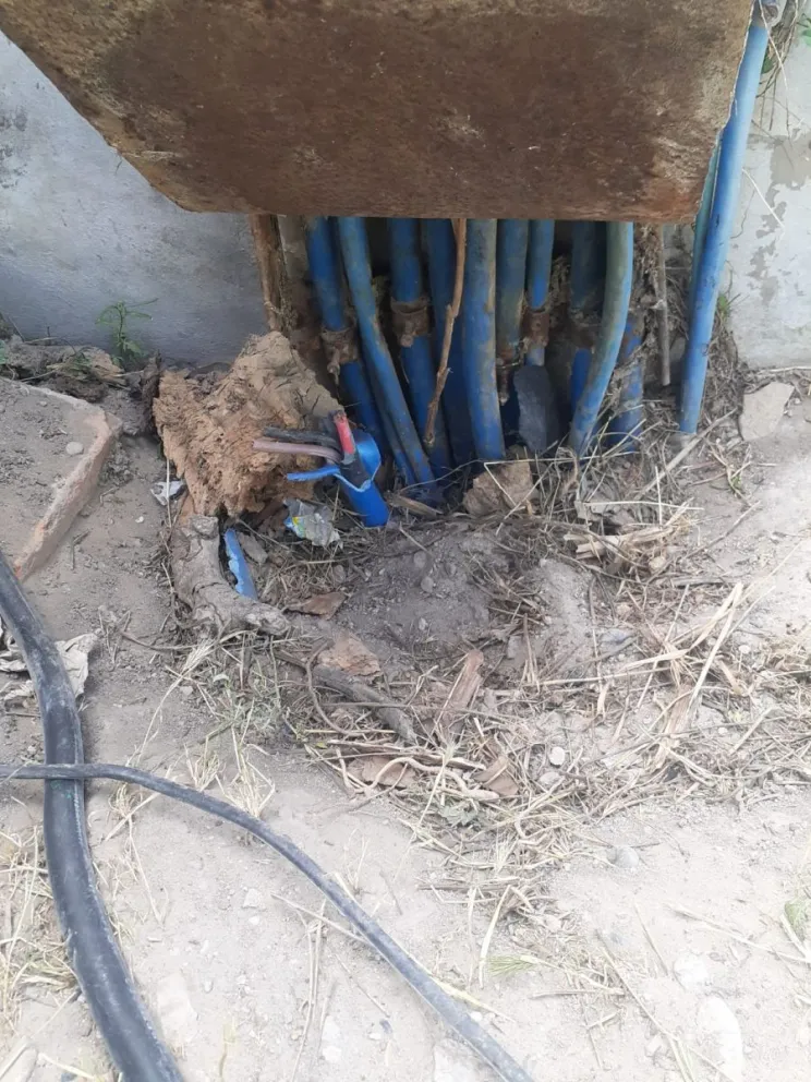 Vandalismo sobre una estación de bombeo y la dejaron inutilizable 