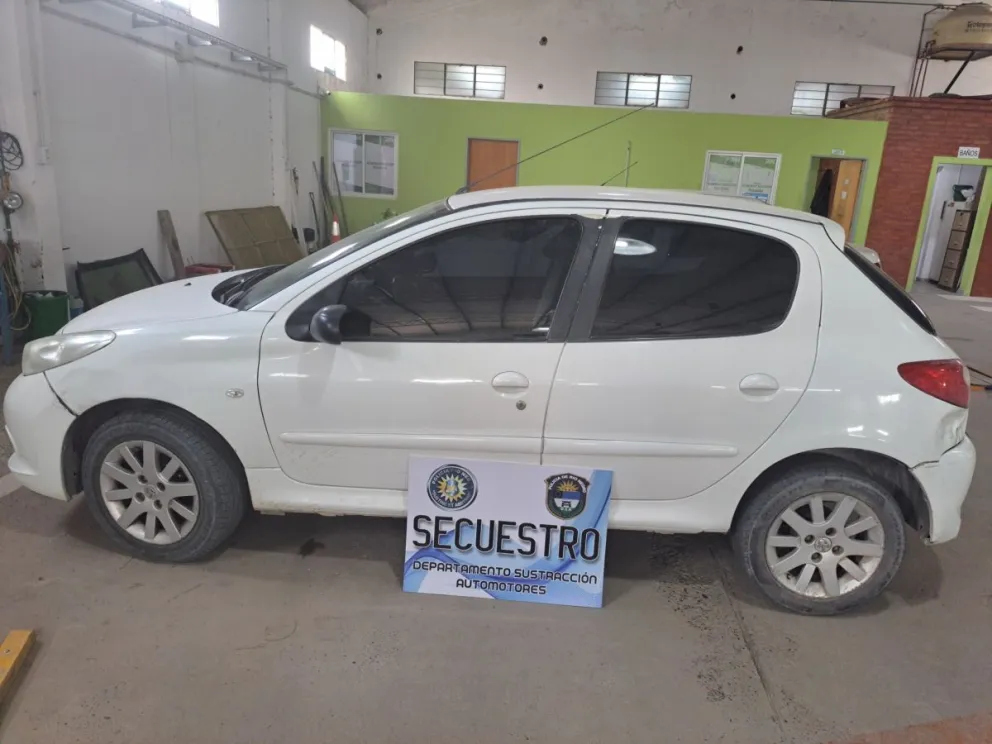 Secuestraron un auto "mellizo" en Viedma