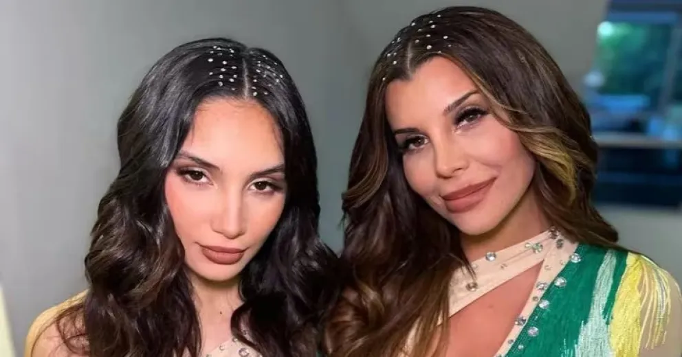 Melody Luz y su tierno vínculo con su sobrina Charlotte Caniggia