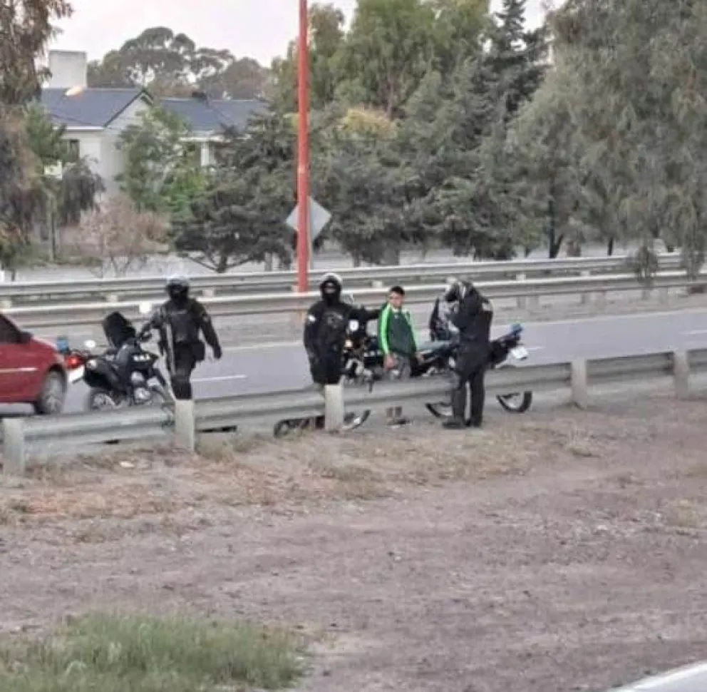 La Brigada Motorizada logró capturar a un motochorro que intentó escapar por la ruta N° 3