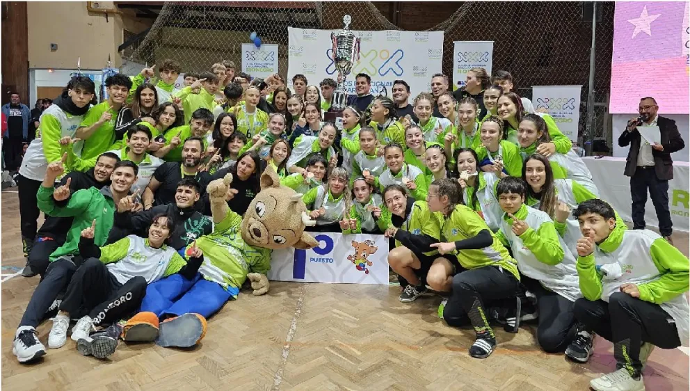 Rio Negro se coronó campeón de los Juegos de la Araucanía por cuarta vez consecutiva