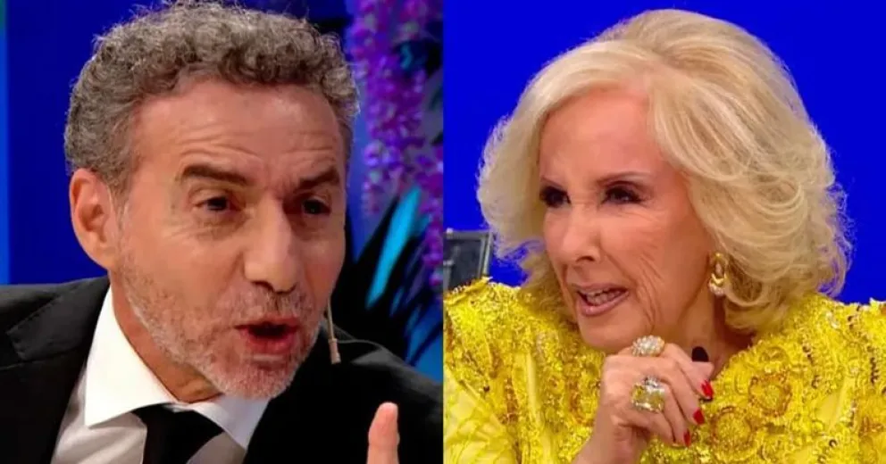 Mirtha Legrand enfrenta a Luis Majul por comentario atrevido en vivo