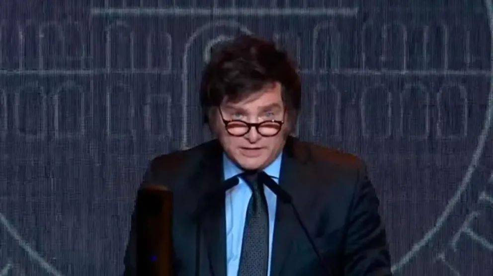 Javier Milei en su primer discurso como presidente: "El modelo de la decadencia llegó a su fin"