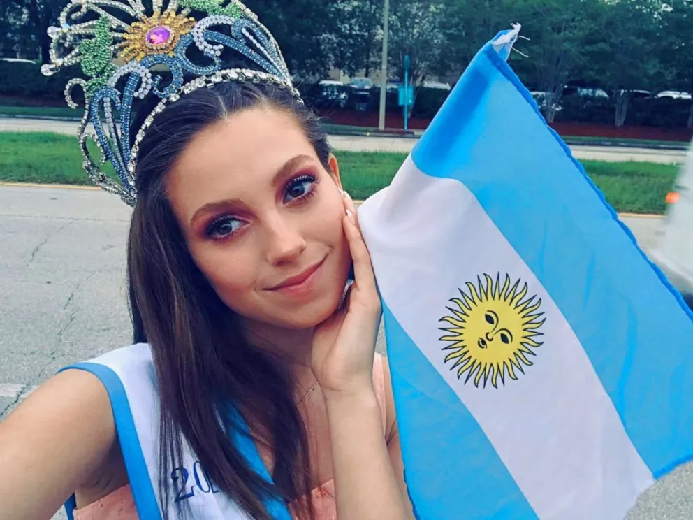 Como Boca y la Selección, una modelo rionegrina se juega una final en Brasil